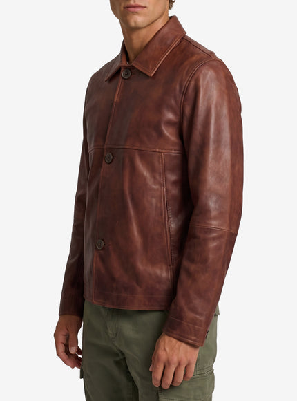 Arma Steep Leather Jacket