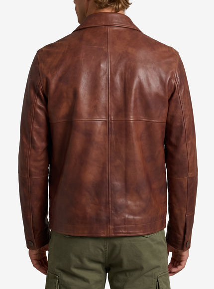 Arma Steep Leather Jacket