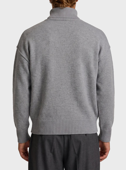 Ami Paris Ami De Coeur Turtleneck Sweater