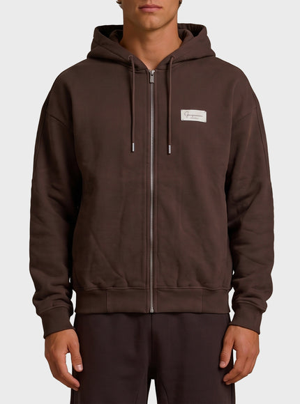 Jacquemus Corso Hoodie Brown