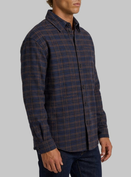 Off White Off-white Check Padded Overshirt