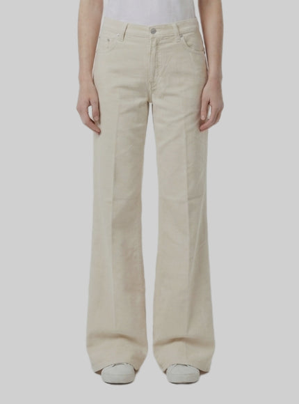 Haikure Clara Velvet Pier Jeans White