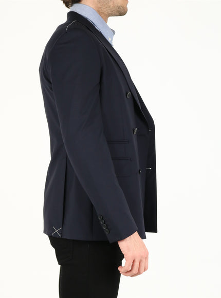 Tonello Blue Wool Jacket