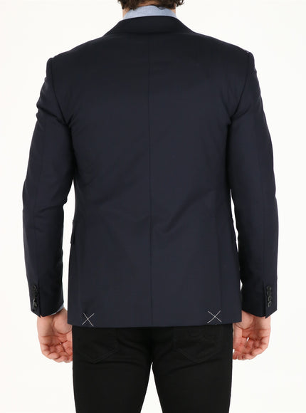Tonello Blue Wool Jacket