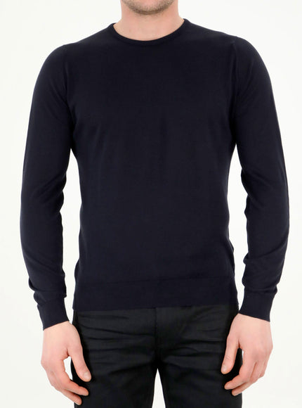 John Smedley Hatfield Pullover Blue