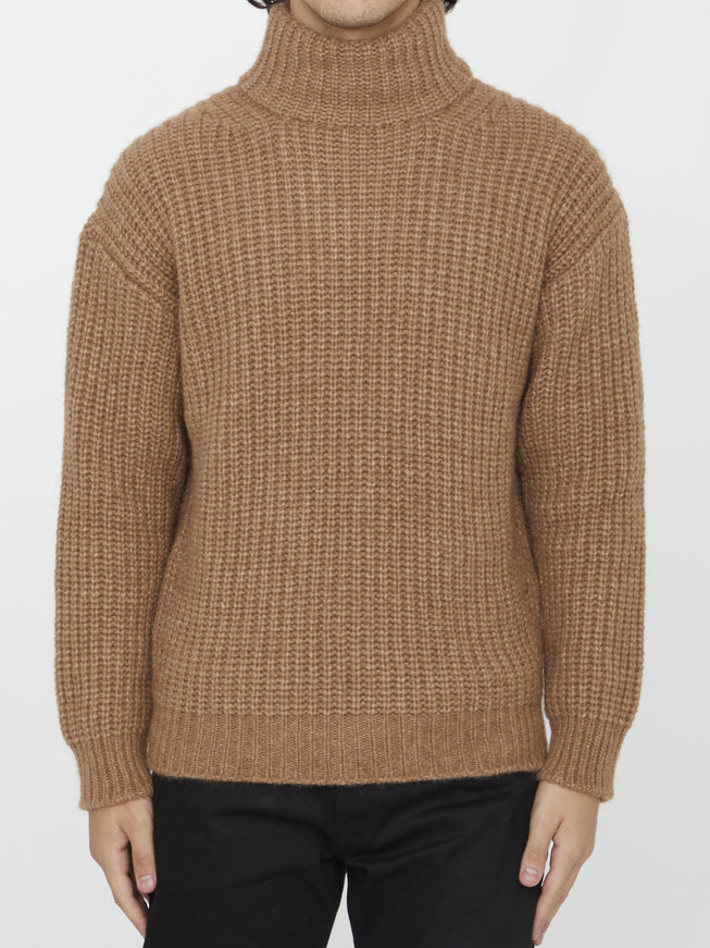 Roberto Collina Alpaca Jumper Beige