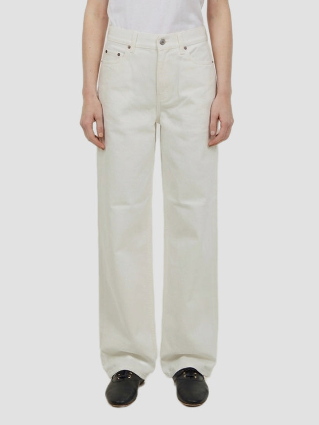 Celine Jolene Jeans White