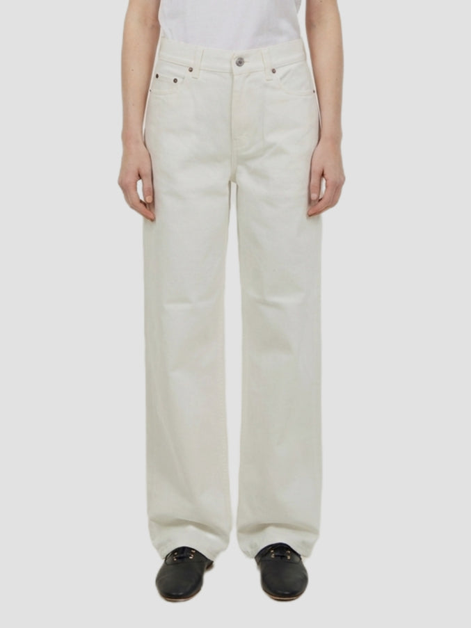 Celine Jolene Jeans White