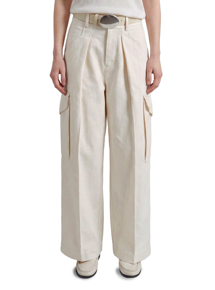 The Frankie Shop Beige Oslo Cotton Cargo Beige Beige
