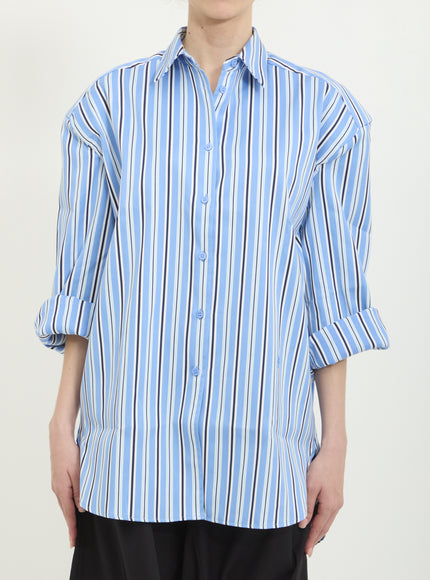 The Frankie Shop Oana Shirt Blue
