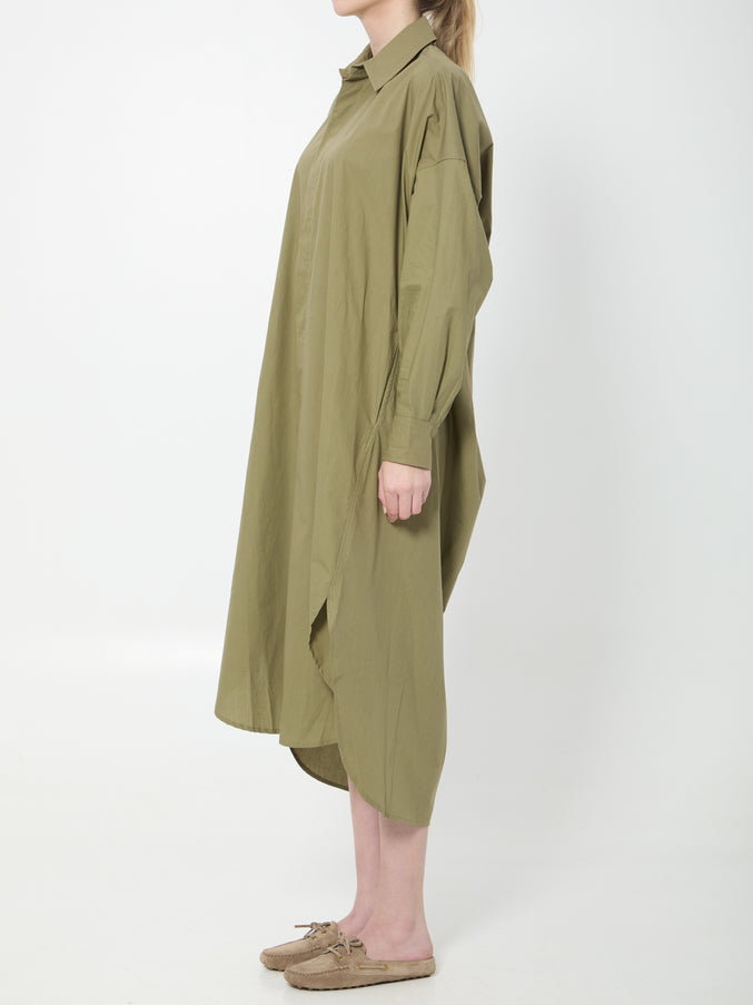 The Frankie Shop Bloom Organic Cotton Shirt Dress