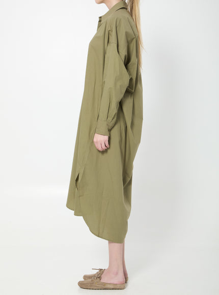 The Frankie Shop Bloom Organic Cotton Shirt Dress