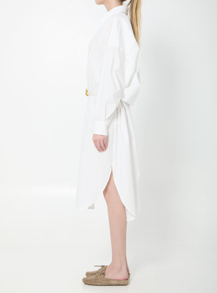 The Frankie Shop Bloom Organic Cotton Shirt Dress