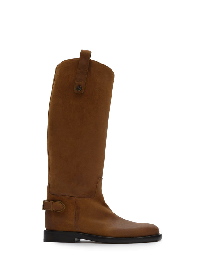 Burberry Cavalier Boots Brown
