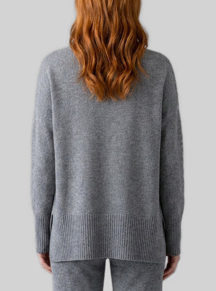 Lisa Yang Dove Grey Heidi Sweater