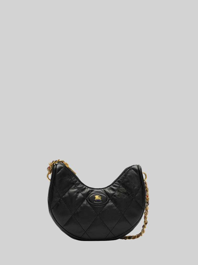 Burberry Horseshoe Chain Bag QT Black