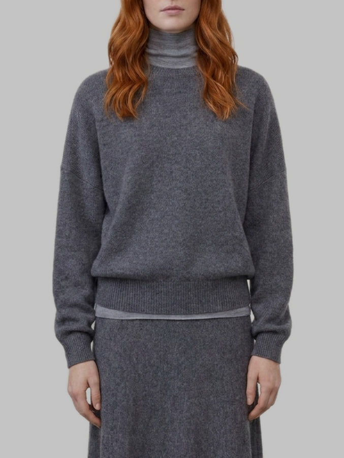 Lisa Yang Graphite Veira Sweater Grey