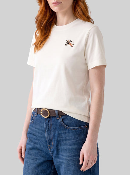 Burberry Knight Check Cotton T-shirt