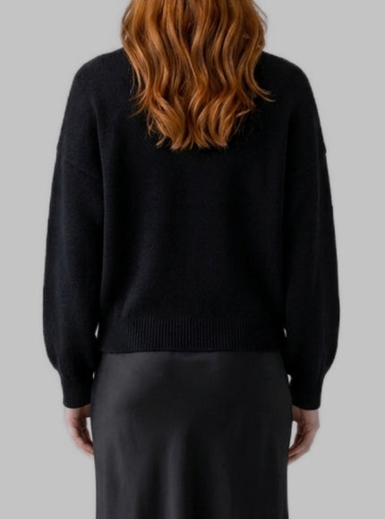 Lisa Yang Black Veira Sweater