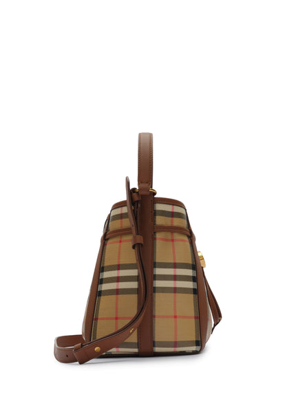 Burberry Mini Check Bucket Bag