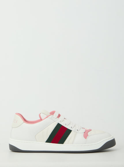 Gucci Screener Sneakers White