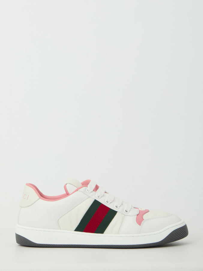 Gucci Screener Sneakers White