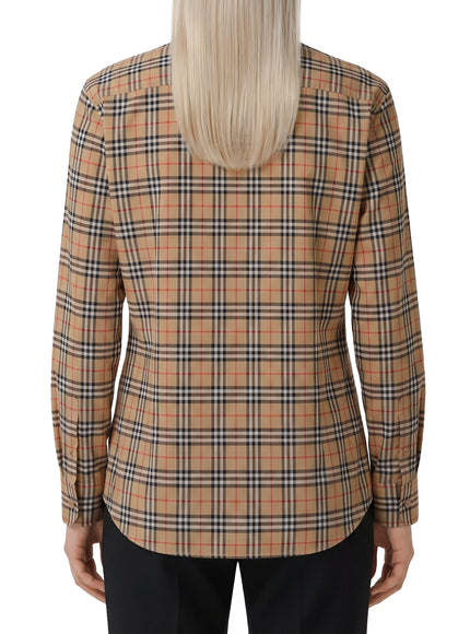 Burberry Emma Cotton Check Shirt