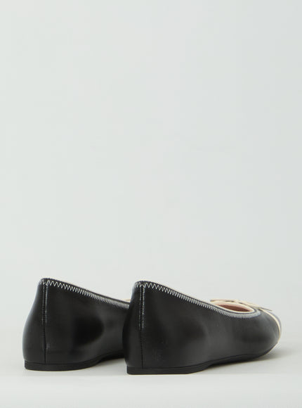 Valentino Garavani Vlogo Signature Ballet Flats