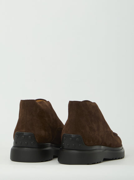 Tod's Lace-up Brown Boots