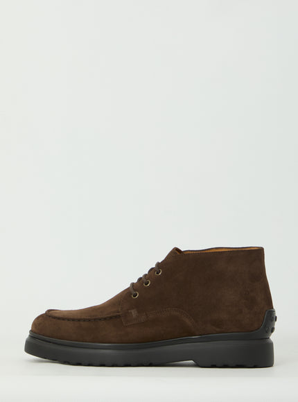 Tod's Lace-up Brown Boots