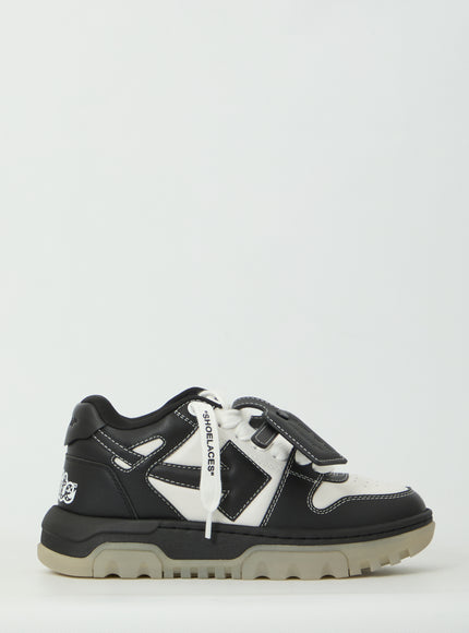 Off White Chunky Out Of Office Sneakers White