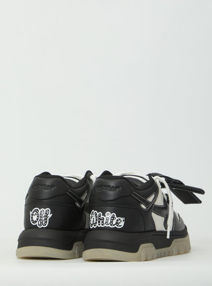 Off White Chunky Out Of Office Sneakers