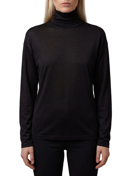 Gucci Black Extra Fine Silk Sweater Black