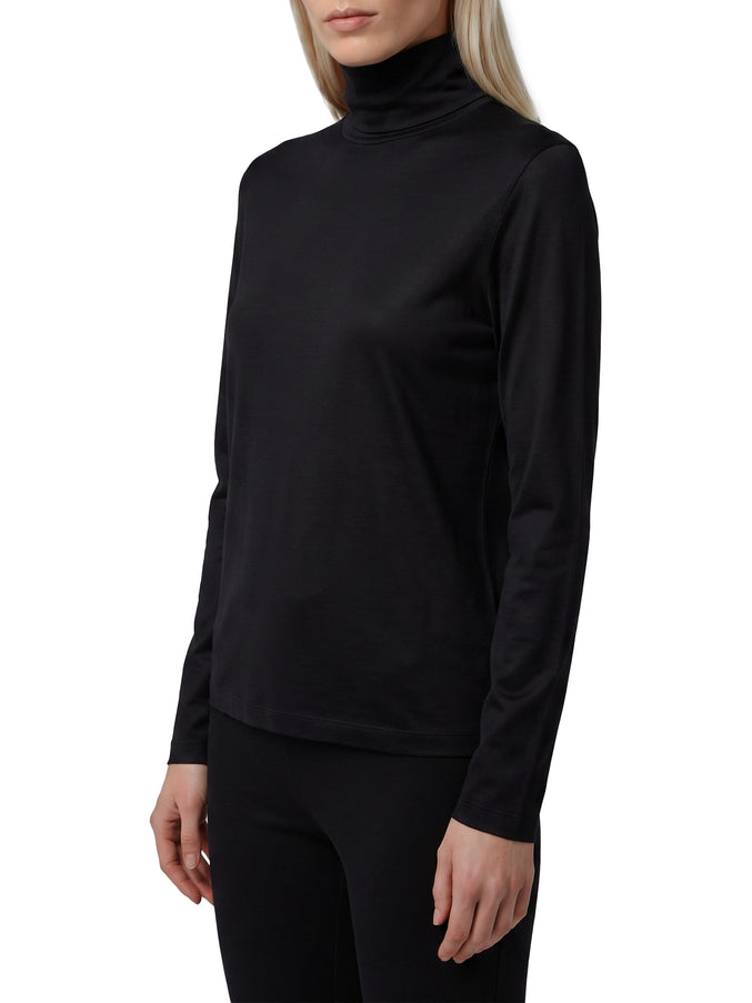 Gucci Black Extra Fine Silk Sweater