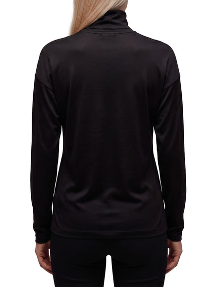 Gucci Black Extra Fine Silk Sweater