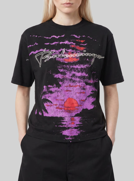 Balenciaga Medium Fit Dream T-shirt Black