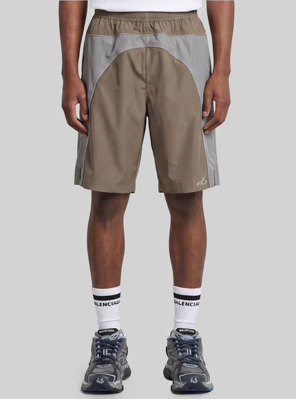Balenciaga Techwear Track Shorts Grey