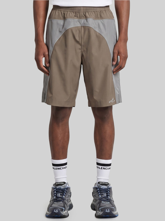 Balenciaga Techwear Track Shorts Grey