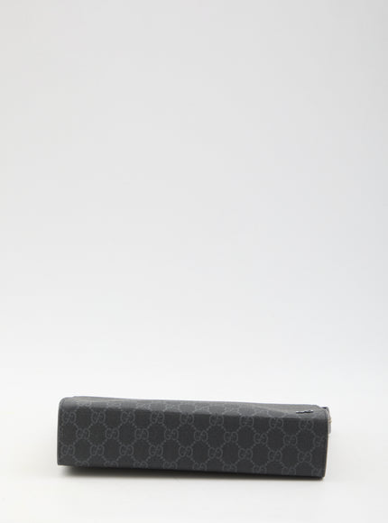 Gucci Gg Pouch With Grey Trim