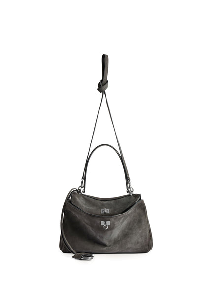 Balenciaga Small Rodeo Bag In Storm Grey