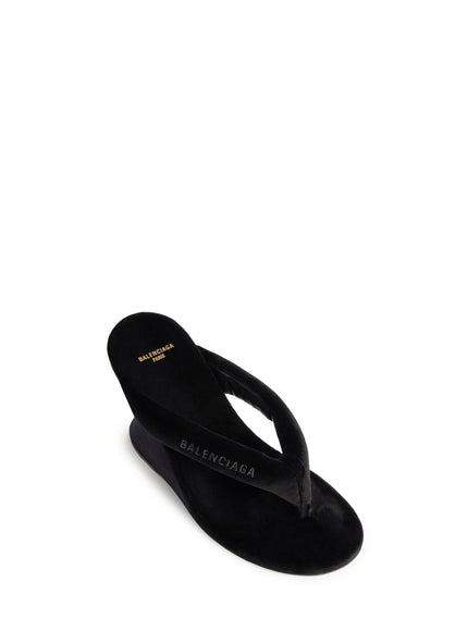 Balenciaga Gaeta Wedge Flip-flops