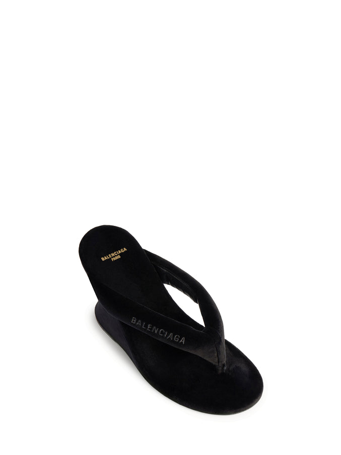 Balenciaga Gaeta Wedge Flip-flops