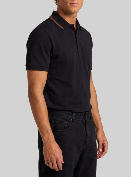 Gucci Cotton Piqué Jersey Polo Shirt