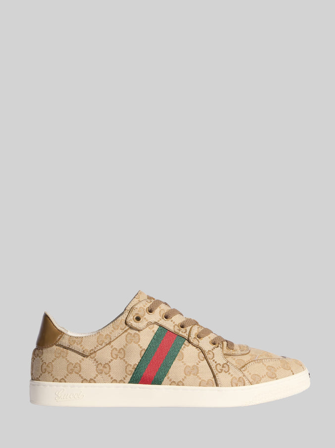Gucci Stretch Sneakers Beige