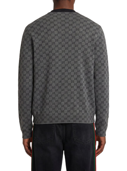 Gucci Gg Wool And Silk Cardigan