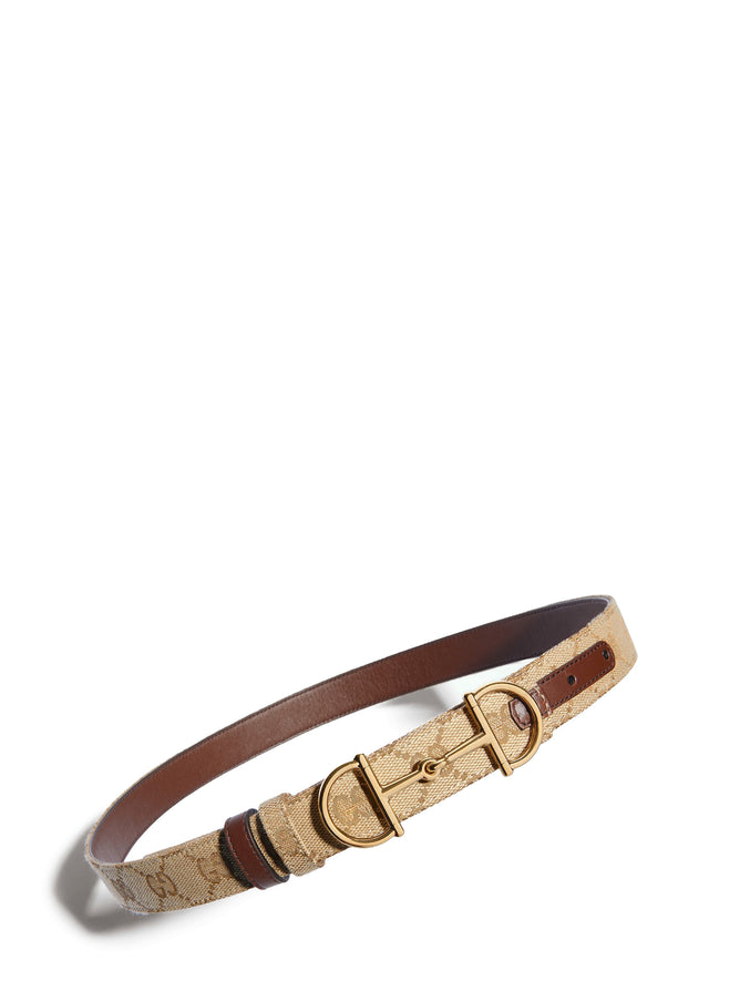 Gucci Reversible Belt With Horsebit Buckle