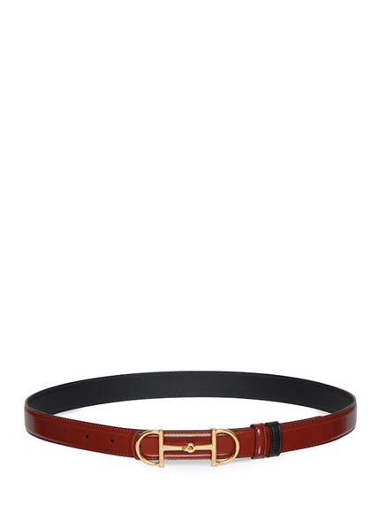 Reversible Belt With Horsebit Buckle