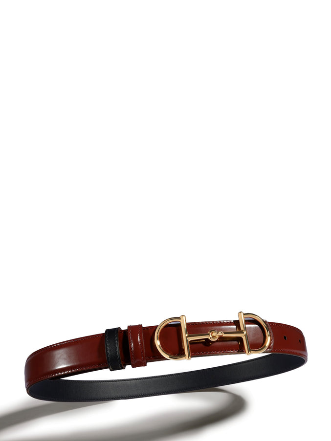 Gucci Reversible Belt With Horsebit Buckle