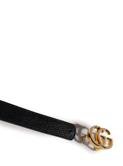Gucci Reversible Gg Marmont Thin Belt