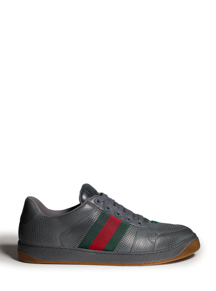 Gucci Worn-out Effect Screener Sneakers Grey